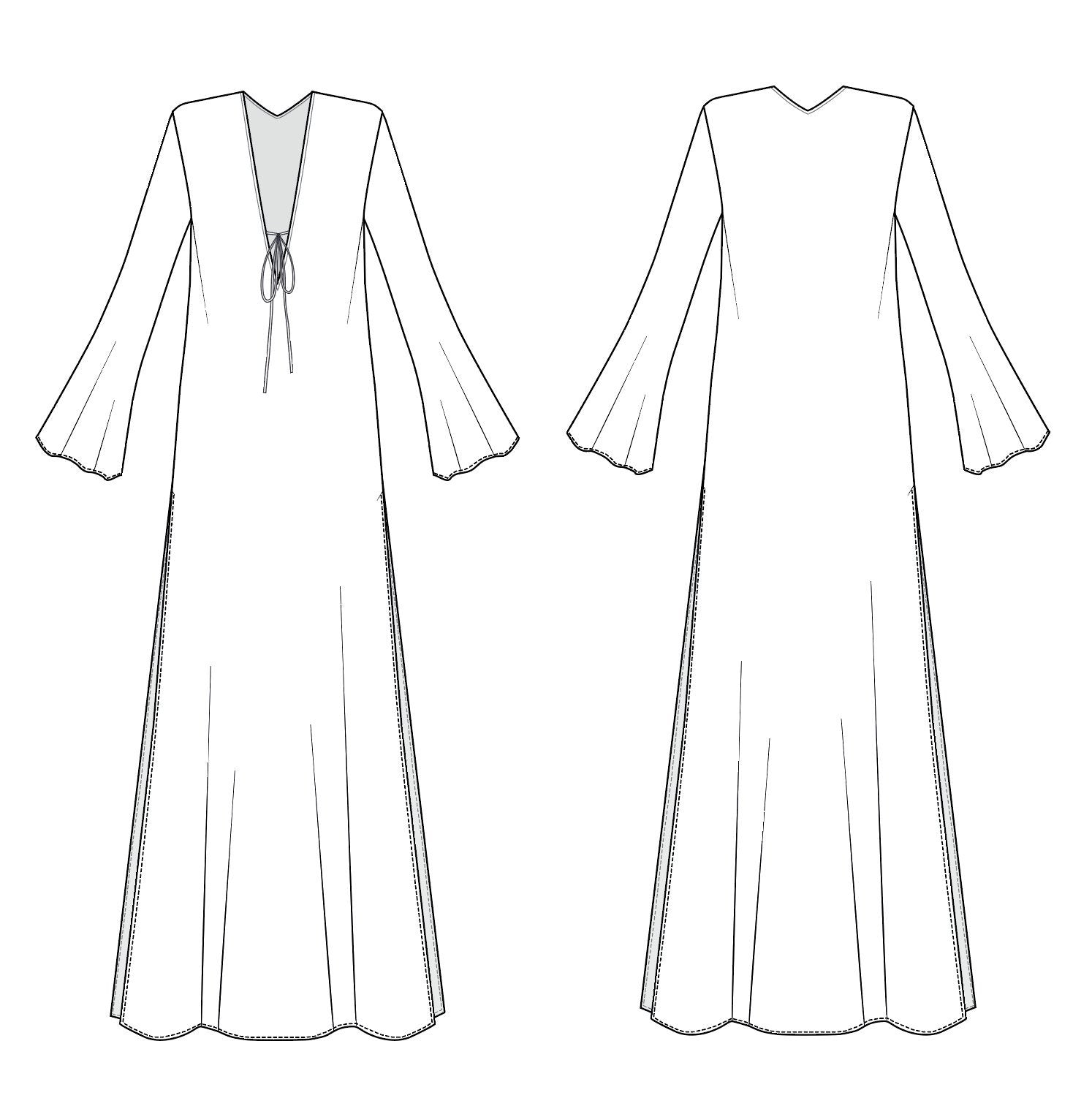 Technical flat and colour-up