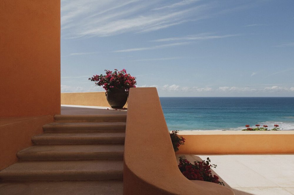 Orange steps