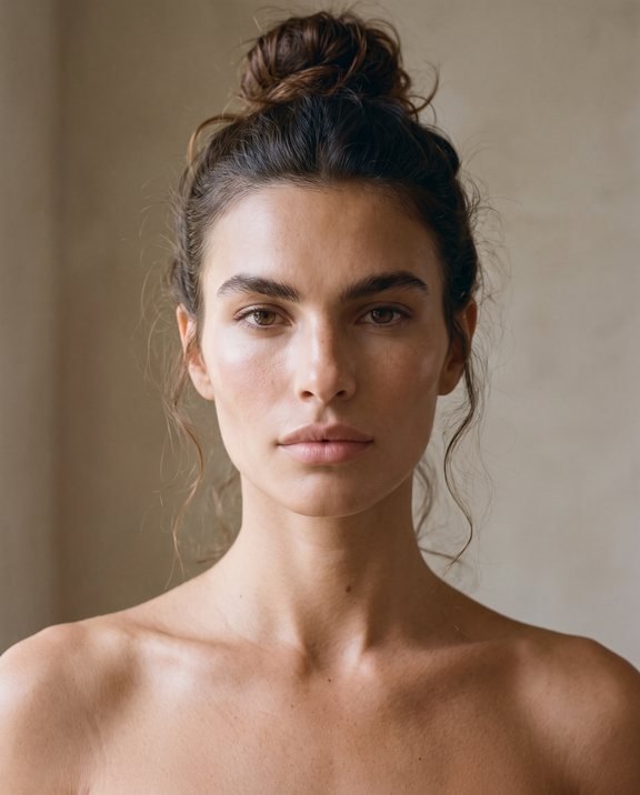 Hair up
