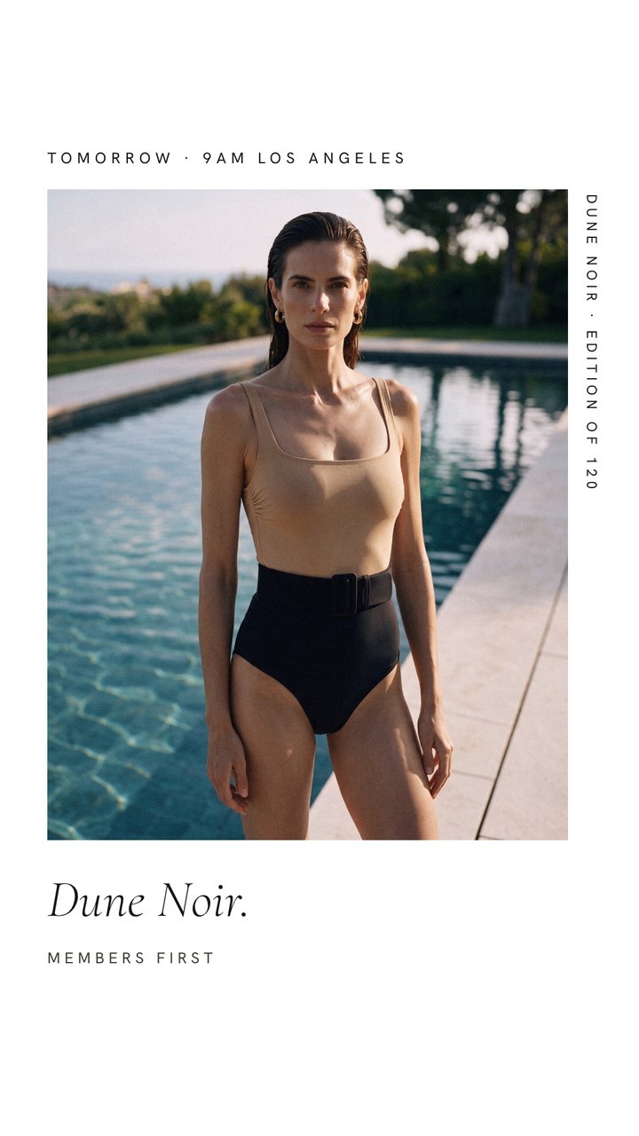 EVARAE Instagram Story, Dune Noir