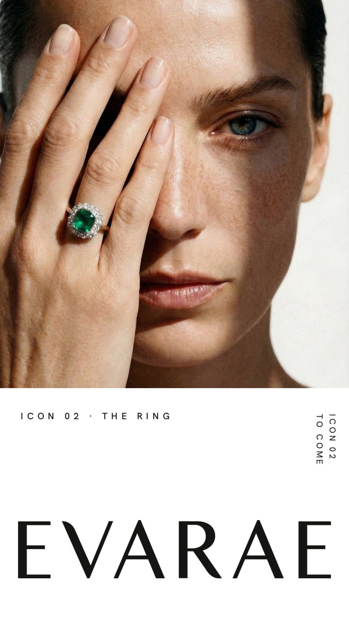 EVARAE Instagram Story, ICON 02, the ring