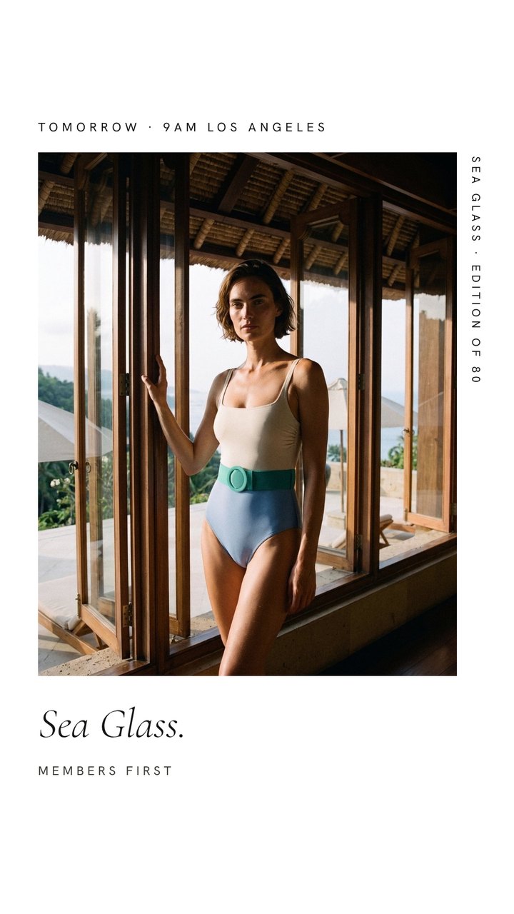 EVARAE Instagram Story, Sea Glass