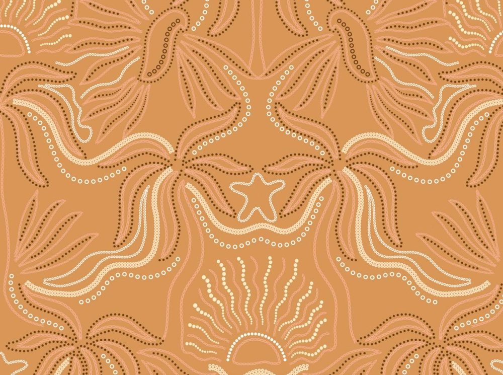 Sands and creams print 025