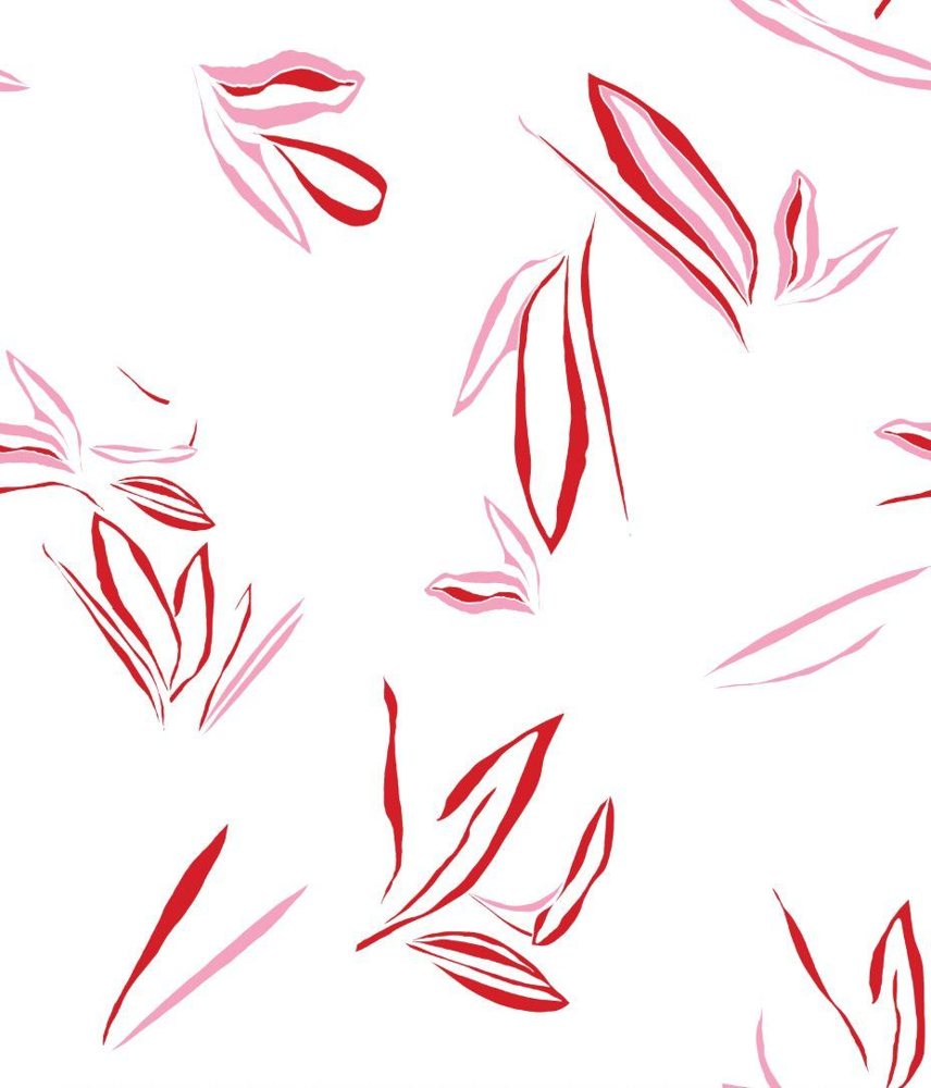 Pinks and reds print 094