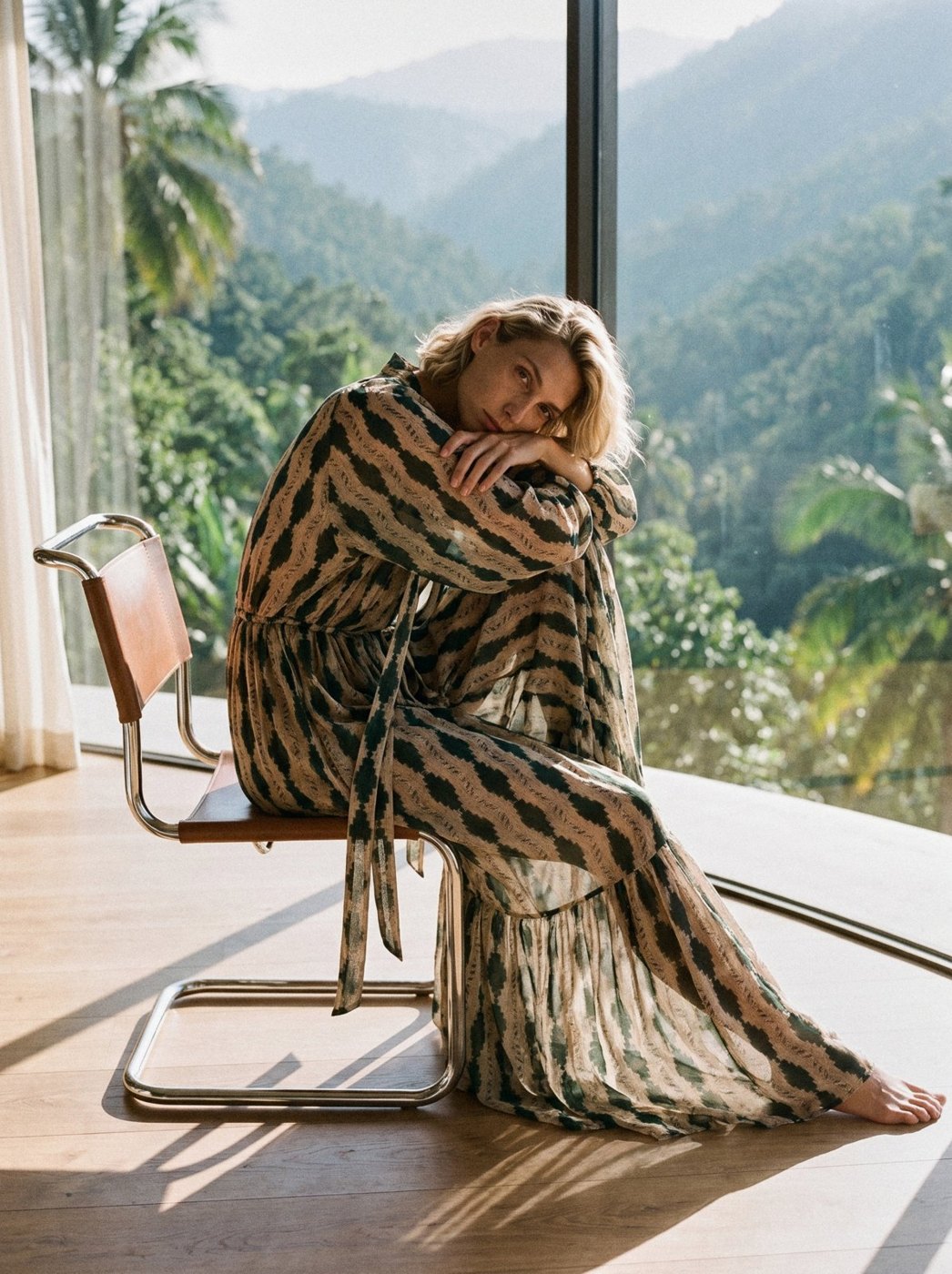 The Theo dress, Jungle Meets Sea, frame 10