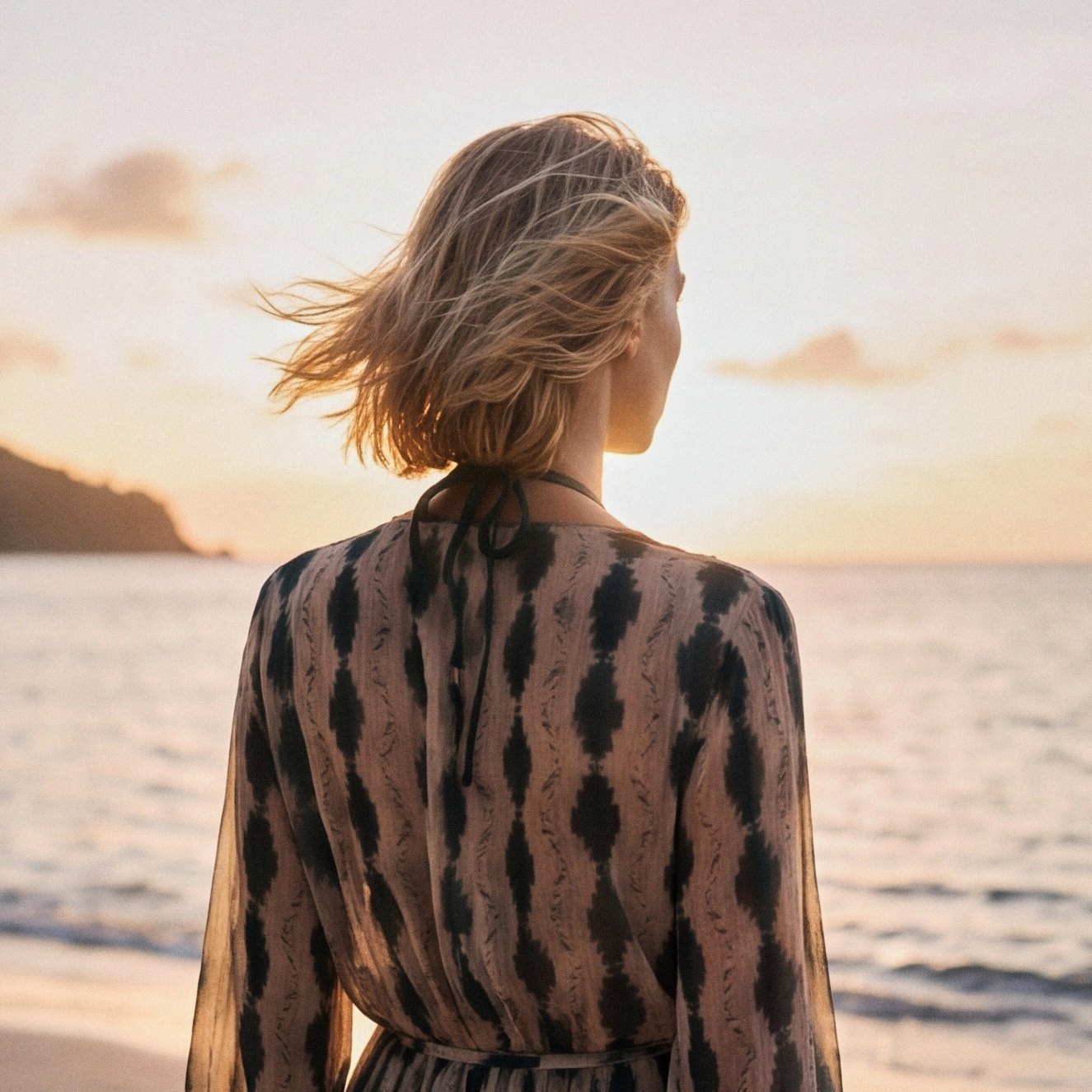The Theo dress, Jungle Meets Sea, frame 21